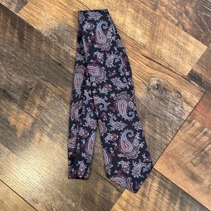 All Silk paisley print Mens tie